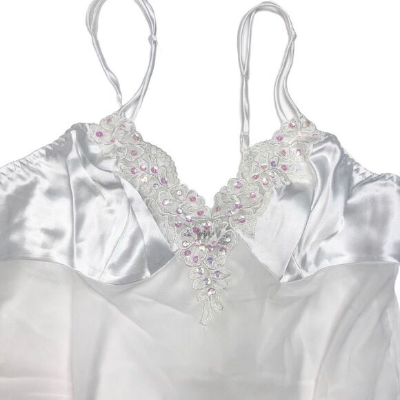 Fredericks‎ of Hollywood chiffon chemise Sz XL - Picture 2 of 7
